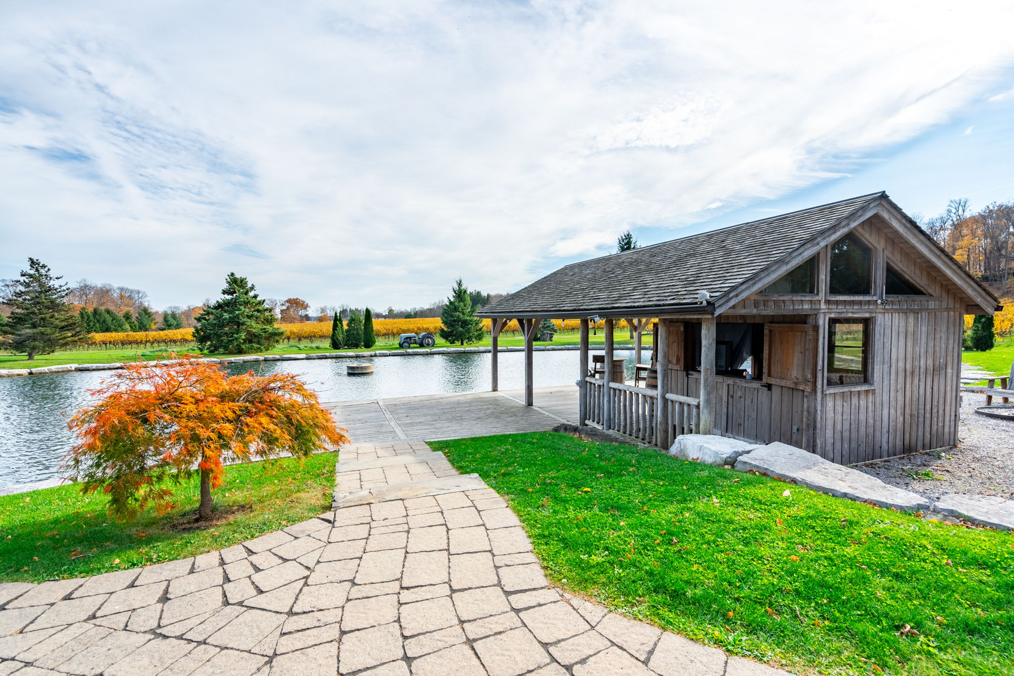 Exterior grounds
